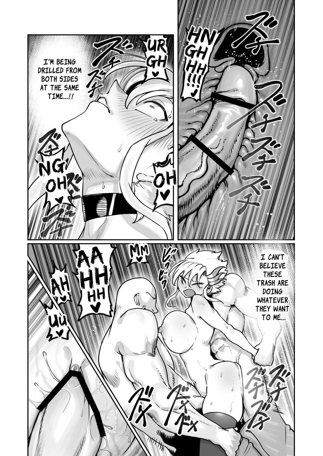 Hentai Manga Comic-Hand-to-Hand Rape -Revenge--Read-35